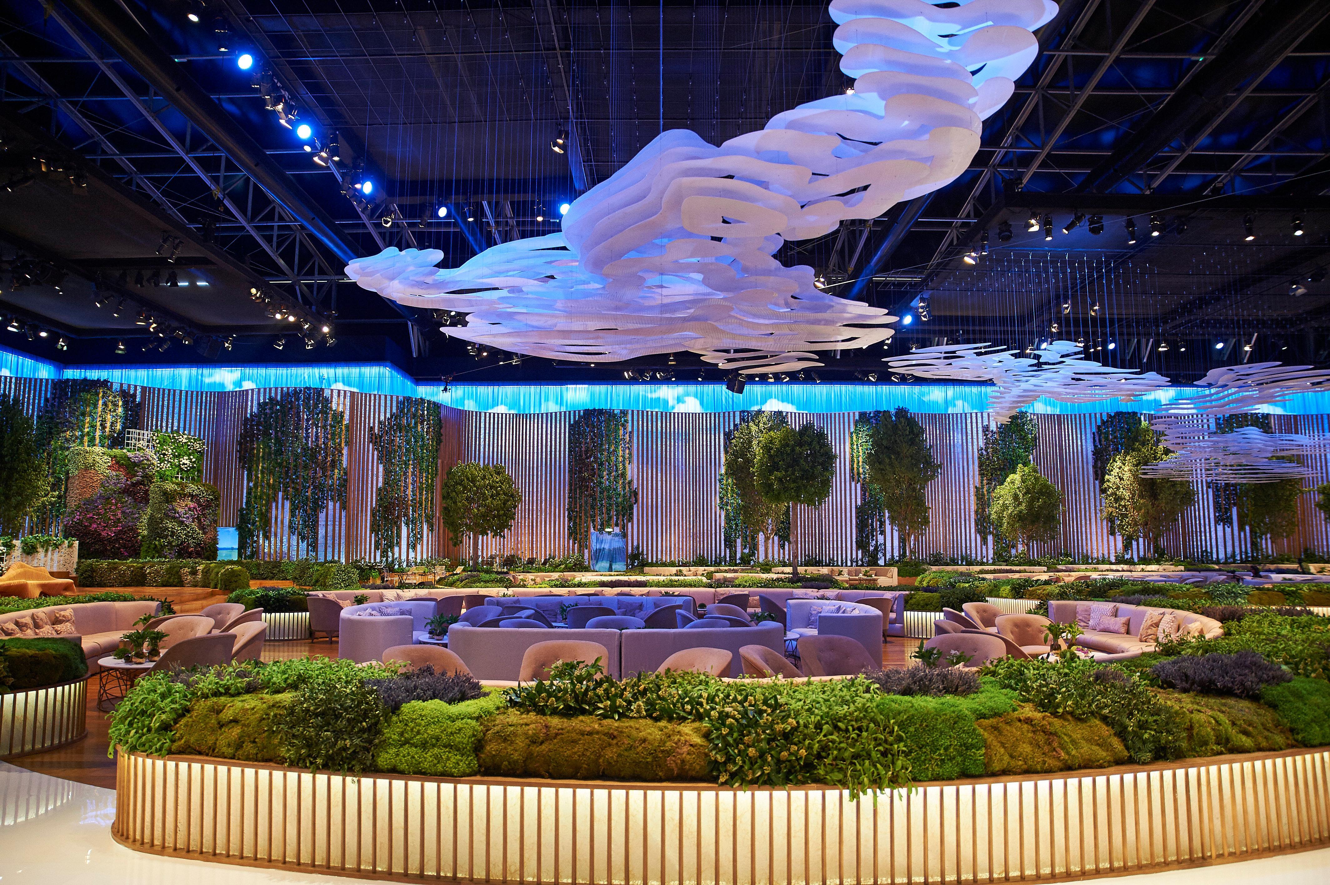 Intercontinental Dubai Festival City By Ihg Ngoại thất bức ảnh The Cloud 9 lounge at Suvarnabhumi Airport