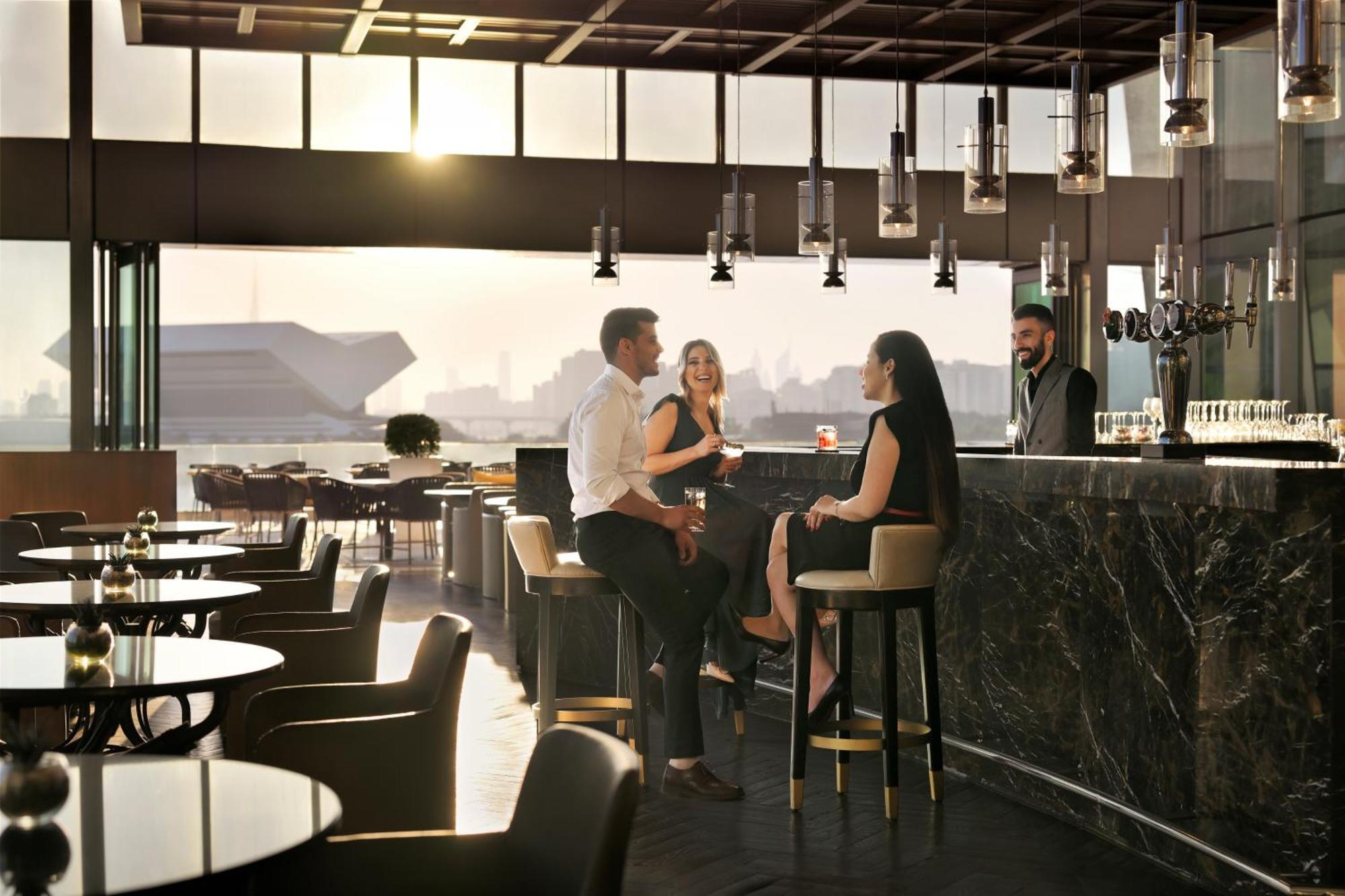 Intercontinental Dubai Festival City By Ihg Ngoại thất bức ảnh The Sky Bar